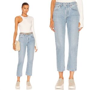 AGOLDE Riley High Rise Straight Crop size 27